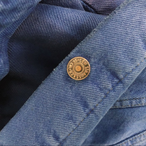 Vintage Dyed Levi’s Heavy Denim Jacket - Picture 10 of 11